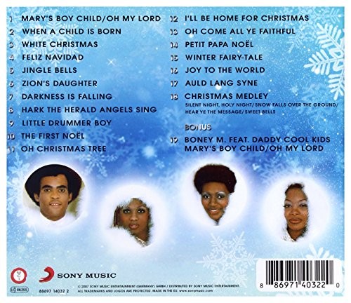 Christmas with boney cd - christmas,