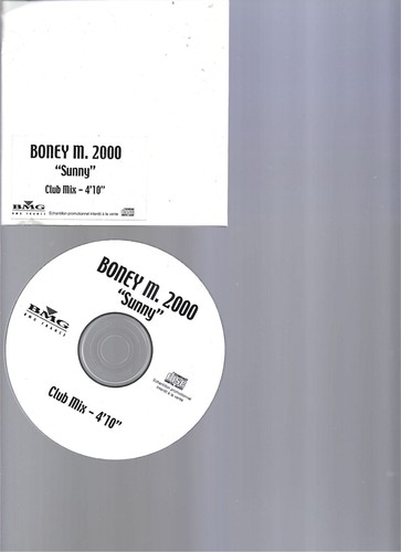 Boney rare french promo - boney, cd